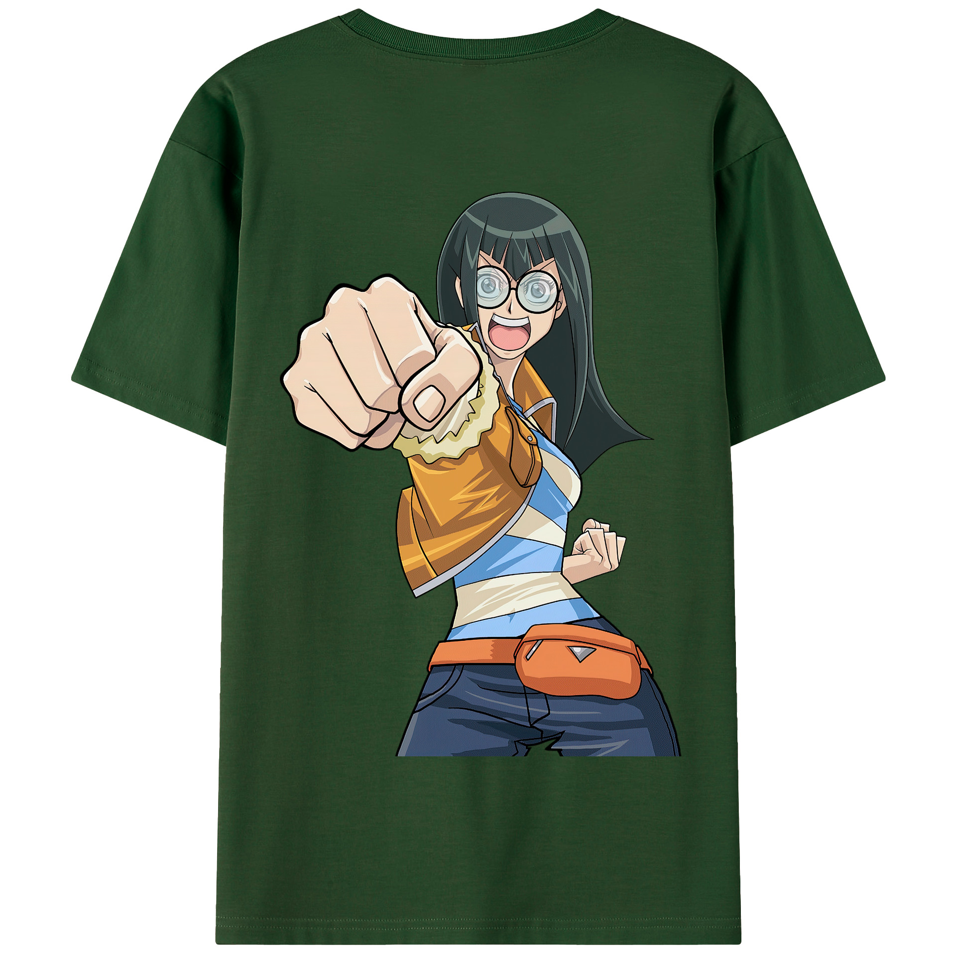 （画像用） 遊☆戯☆王 Yu-Gi-Oh! 綿100％半袖Tシャツ（背面プリント）